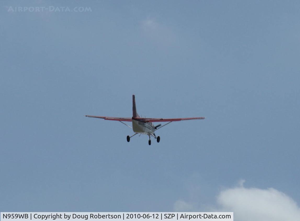 N959WB, 2009 Quest Kodiak 100 C/N 100-0016, 2009 Quest Aircraft KODIAK 100, one P&W(Canada)PT6A-34 750 shp, reversible-pitch prop for STOL landing operation, takeoff climb Rwy 22