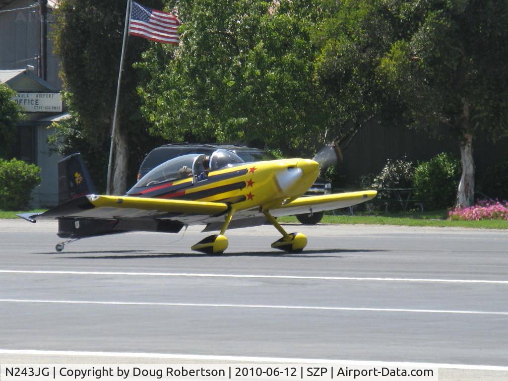 N243JG, 2001 Vans RV-8 C/N 80669, 2001 Grubbs VAN's RV-8, Lycoming IO-360, taxi