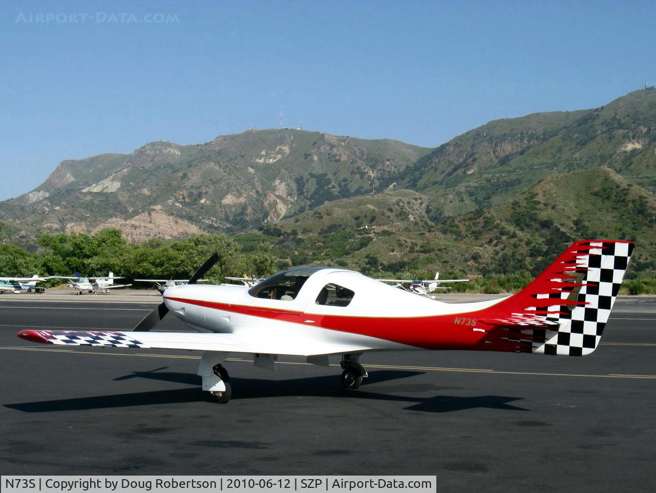 N73S, 2007 Lancair 320 C/N CS001, 2007 Schulze LANCAIR 320, Lycoming AEIO-320-D1B 160 Hp, taxi