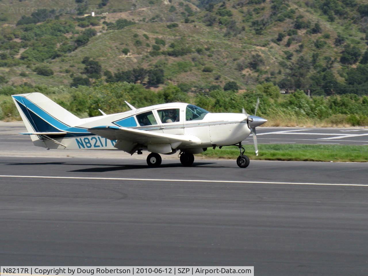N8217R, 1972 Bellanca 17-30A Viking C/N 30419, 1972 Bellanca 17-30A VIKING, Continental IO-520 300 Hp, landing roll Rwy 22