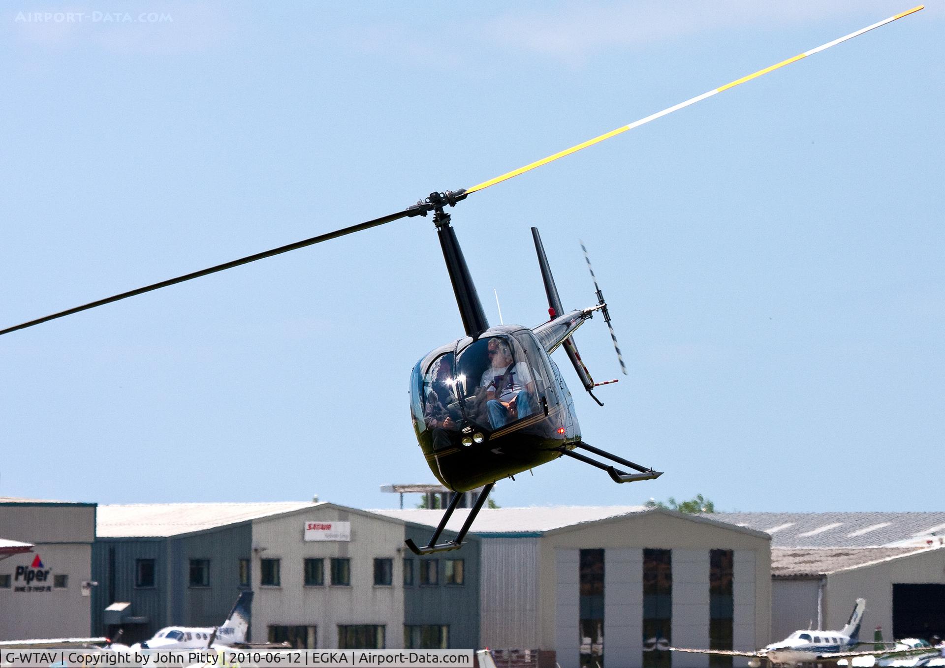 G-WTAV, 2006 Robinson R44 Raven II C/N 11449, Shoreham Airport, West Sussex