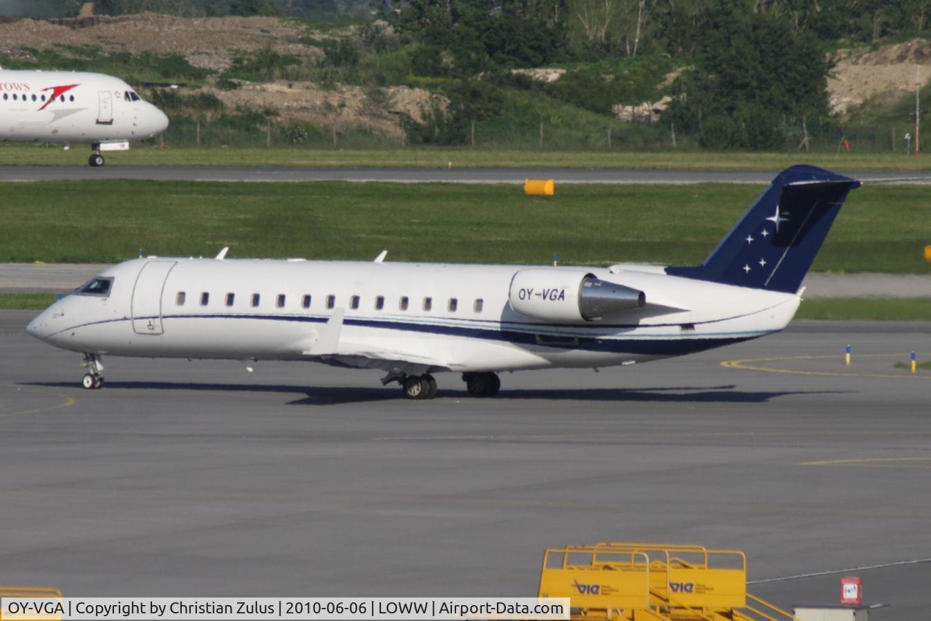 OY-VGA, 2007 Bombardier Challenger 850 (CL-600-2B19) C/N 8077, VMP - Execujet Europe