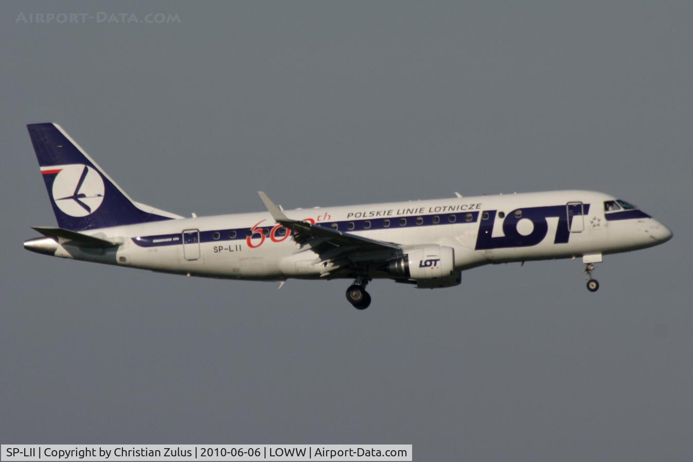 SP-LII, 2009 Embraer 175LR (ERJ-170-200LR) C/N 17000290, Lot Polish Airlines