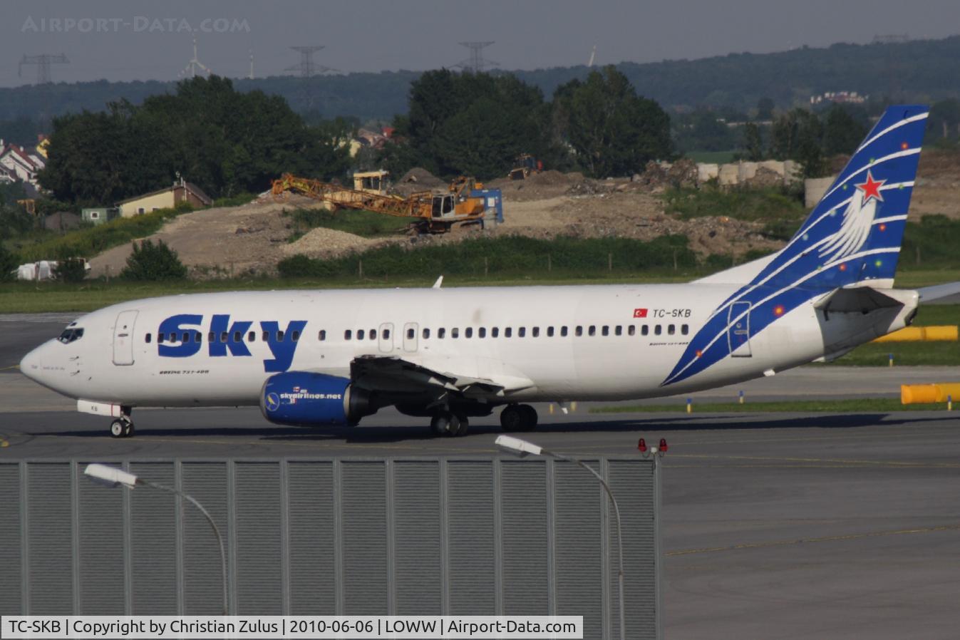 TC-SKB, 1992 Boeing 737-430 C/N 27004, Sky Airlines