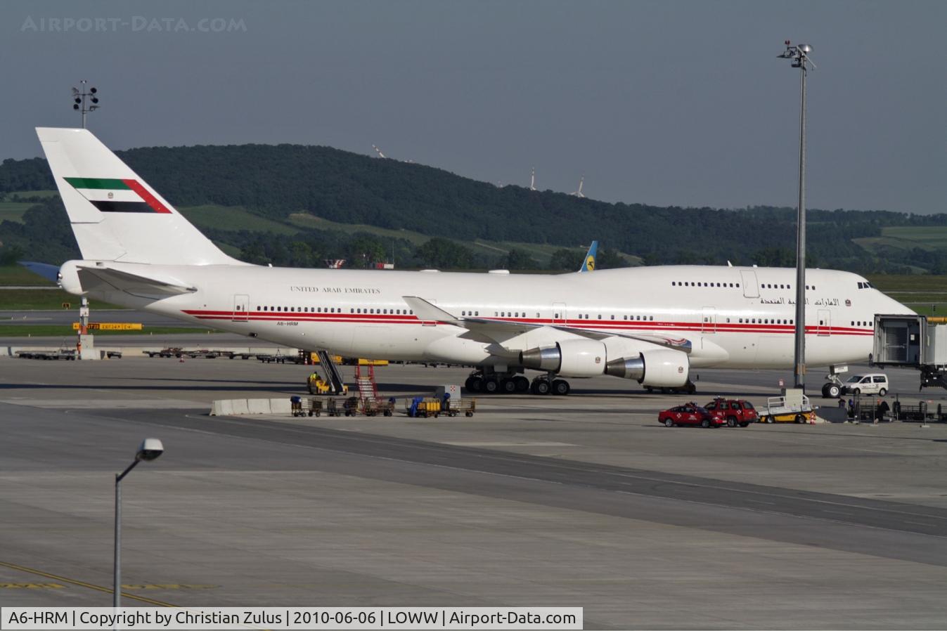 A6-HRM, 1998 Boeing 747-422 C/N 26903, United Arab Emirates
