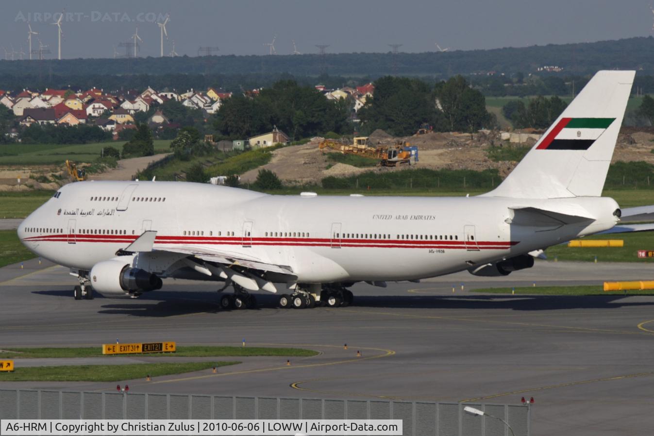 A6-HRM, 1998 Boeing 747-422 C/N 26903, United Arab Emirates