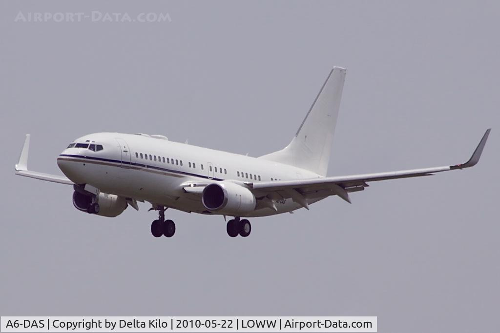 A6-DAS, 2000 Boeing 737-7Z5 BBJ C/N 29858, Royal Jet