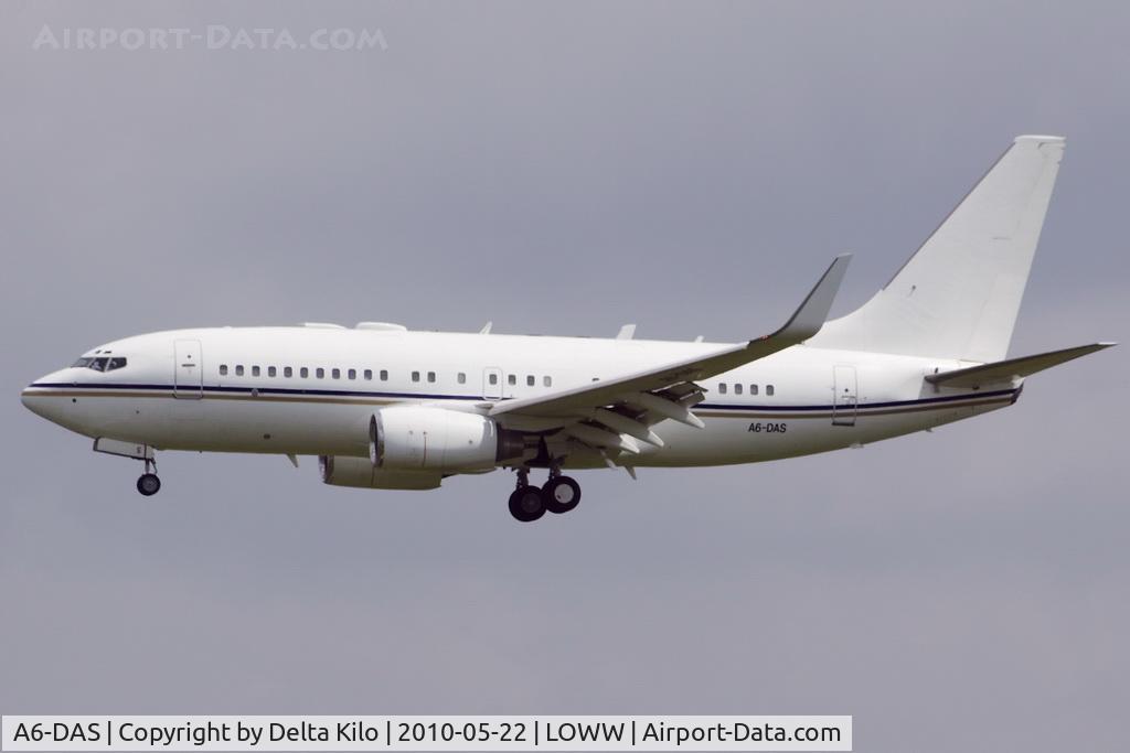 A6-DAS, 2000 Boeing 737-7Z5 BBJ C/N 29858, Royal Jet