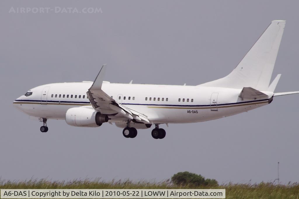 A6-DAS, 2000 Boeing 737-7Z5 BBJ C/N 29858, Royal Jet