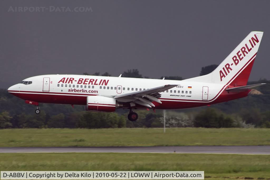 D-ABBV, 2001 Boeing 737-7Q8 C/N 30629, Air Berlin