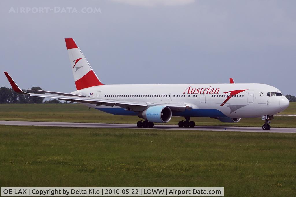 OE-LAX, 1992 Boeing 767-3Z9/ER C/N 27095, Austrian Airlines