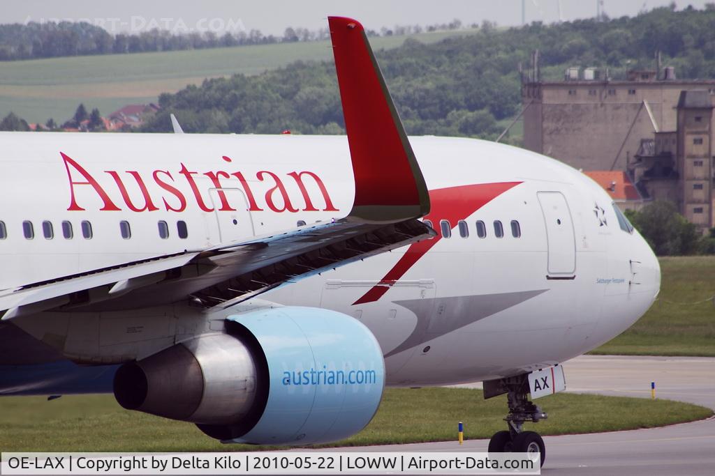 OE-LAX, 1992 Boeing 767-3Z9/ER C/N 27095, Austrian Airlines