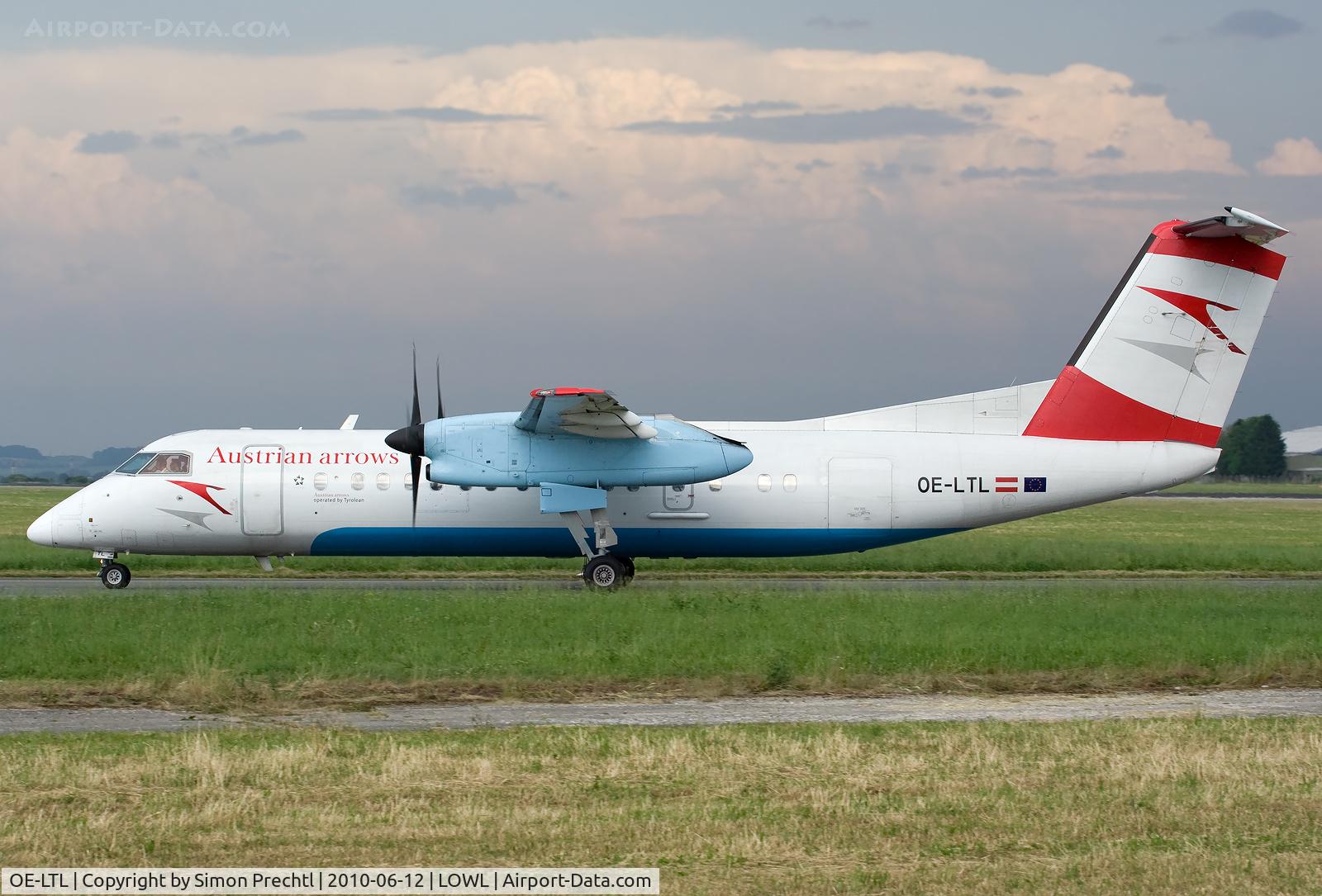 OE-LTL, 1997 De Havilland Canada DHC-8-314Q Dash 8 C/N 485, OE-LTL @ Linz Airport