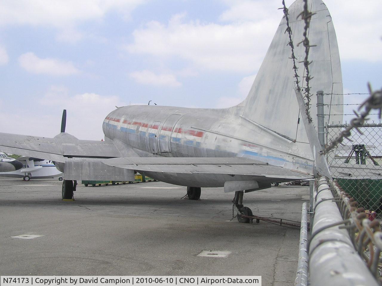 N74173, 1959 Curtiss C-46A Commando C/N 289, At The Yankees Museum, Chino