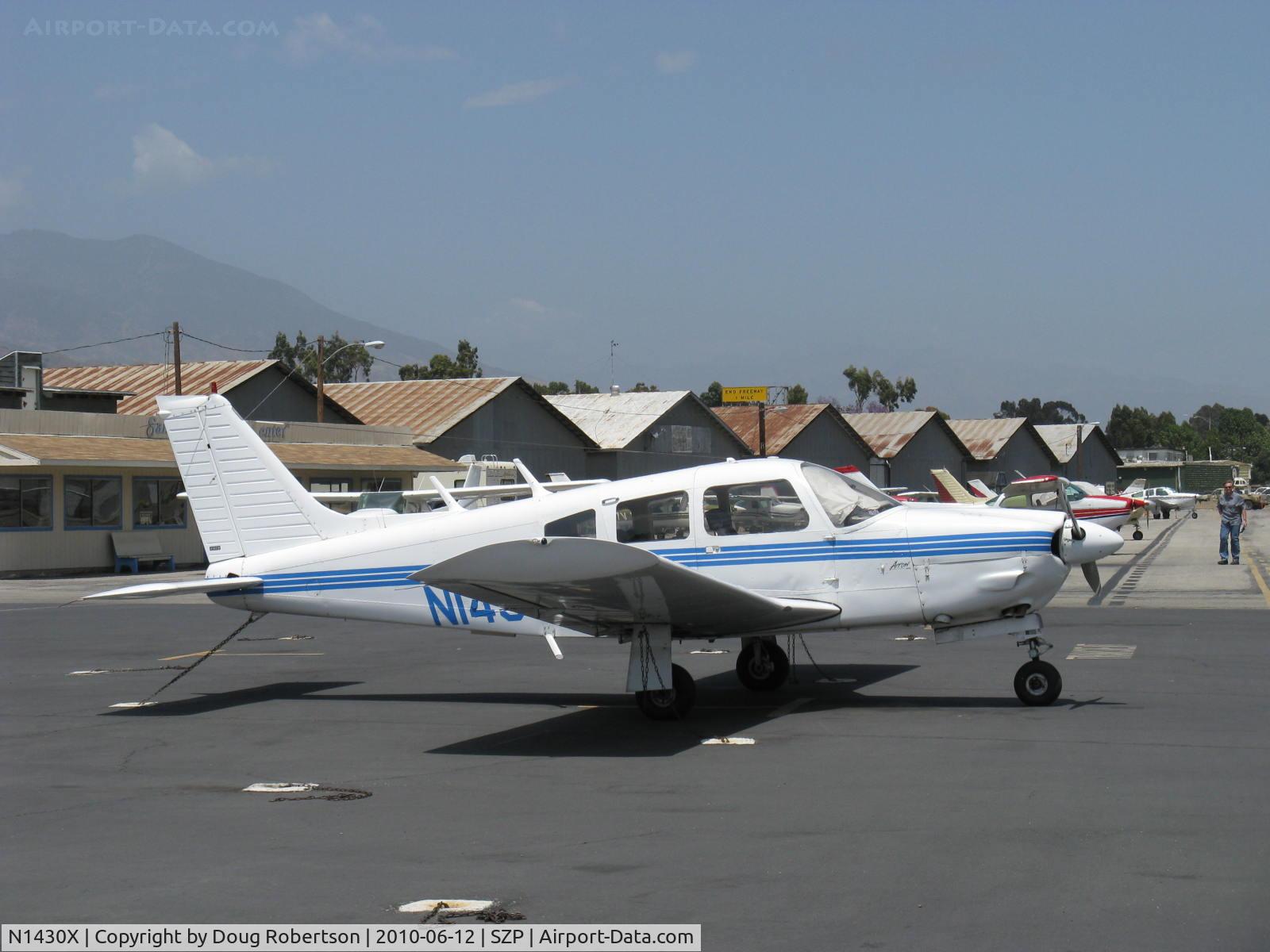 N1430X, 1975 Piper PA-28R-200 Arrow II C/N 28R-7535279, 1975 Piper PA-28R-200 ARROW II, Lycoming IO-360-C1C 200 Hp