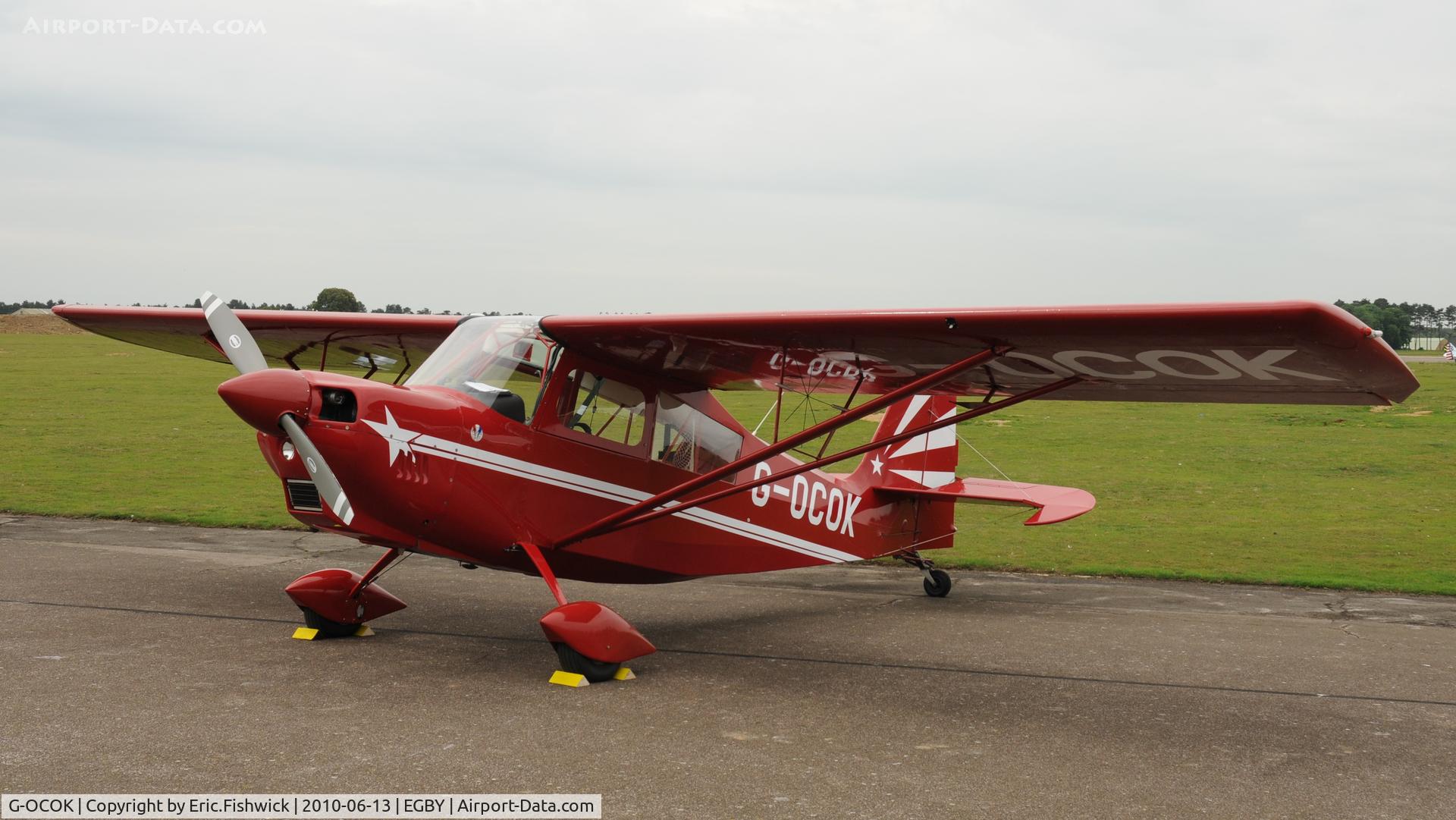 G-OCOK, 1999 American Champion 8KCAB Decathlon C/N 825-99, 3. G-OCOK at Bentwaters Park Airshow June 2010