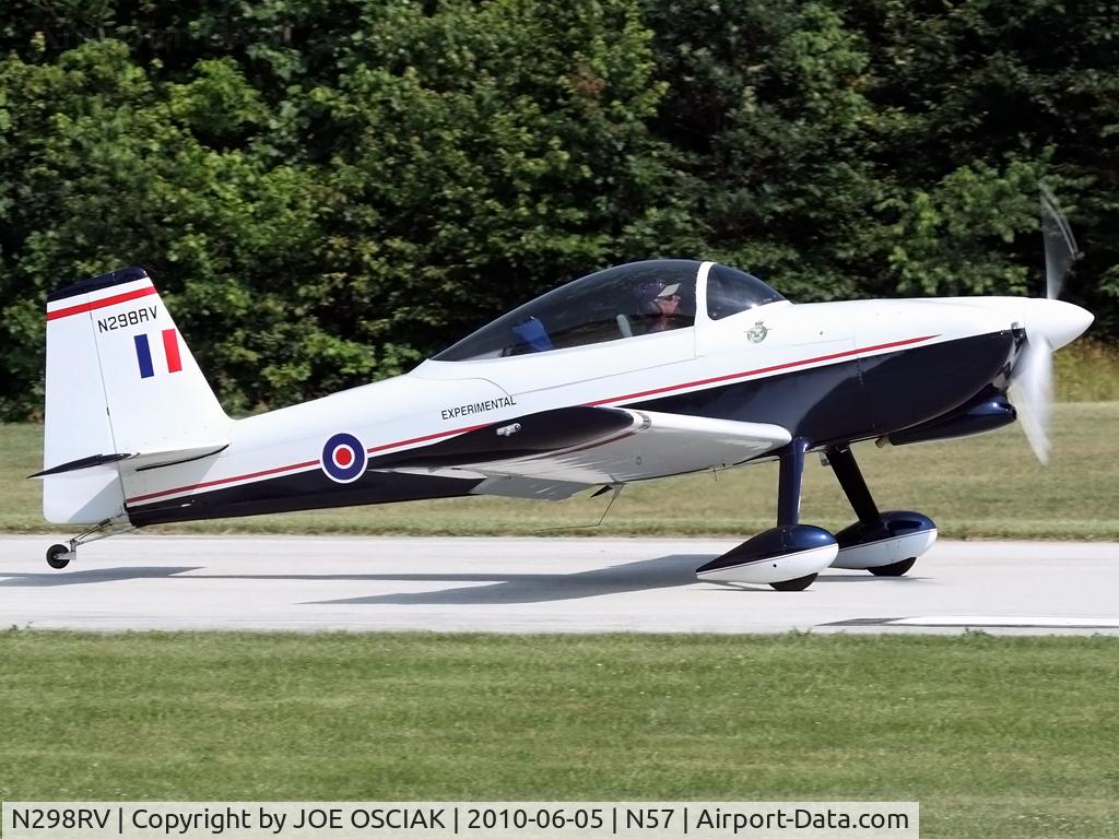 N298RV, Vans RV-8 C/N 001 (N298RV), Leaving New Garden