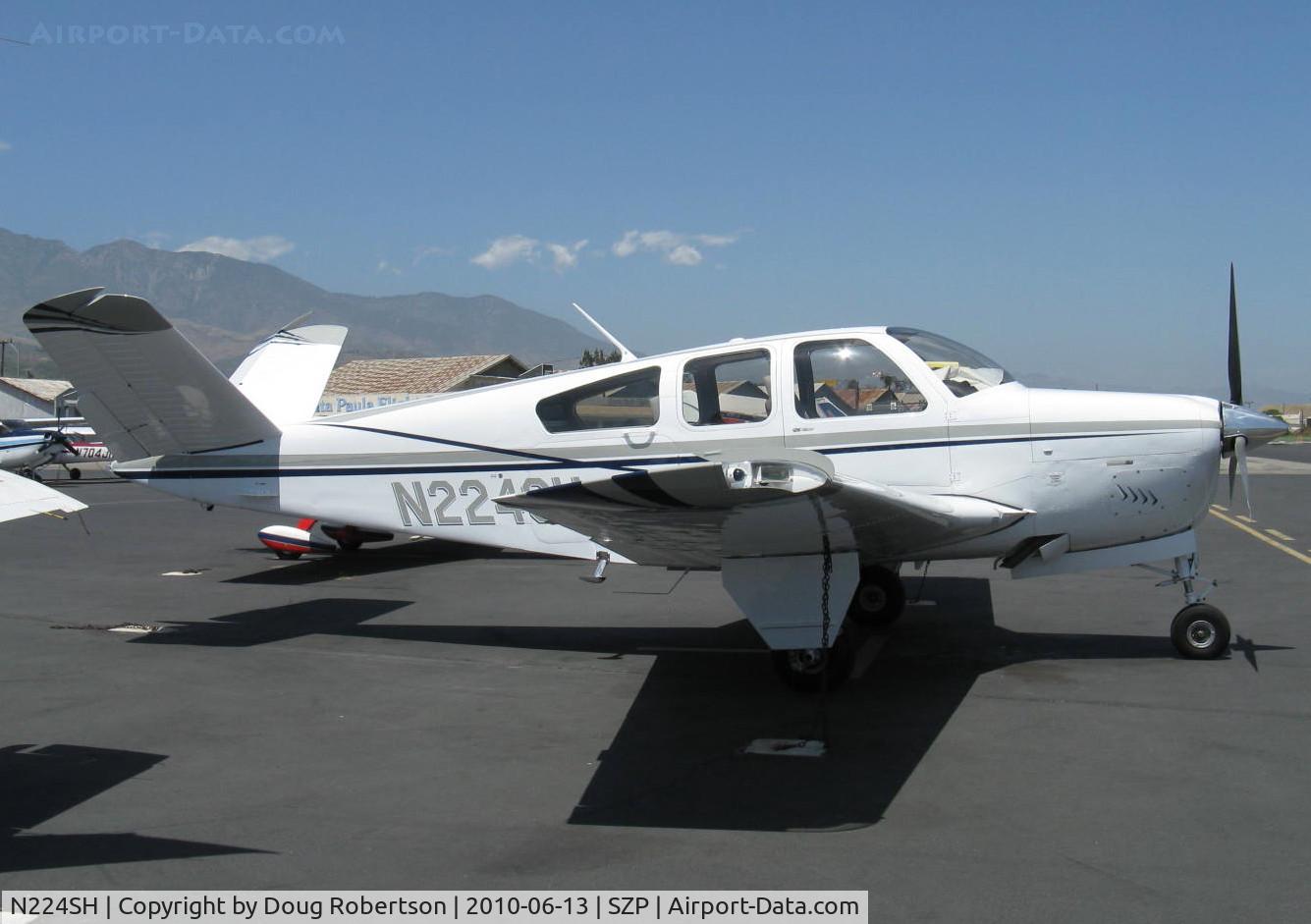 N224SH, 1970 Beech V35B Bonanza C/N D-9152, 1970 Beech V35B BONANZA, Continental IO-520-B 285 Hp