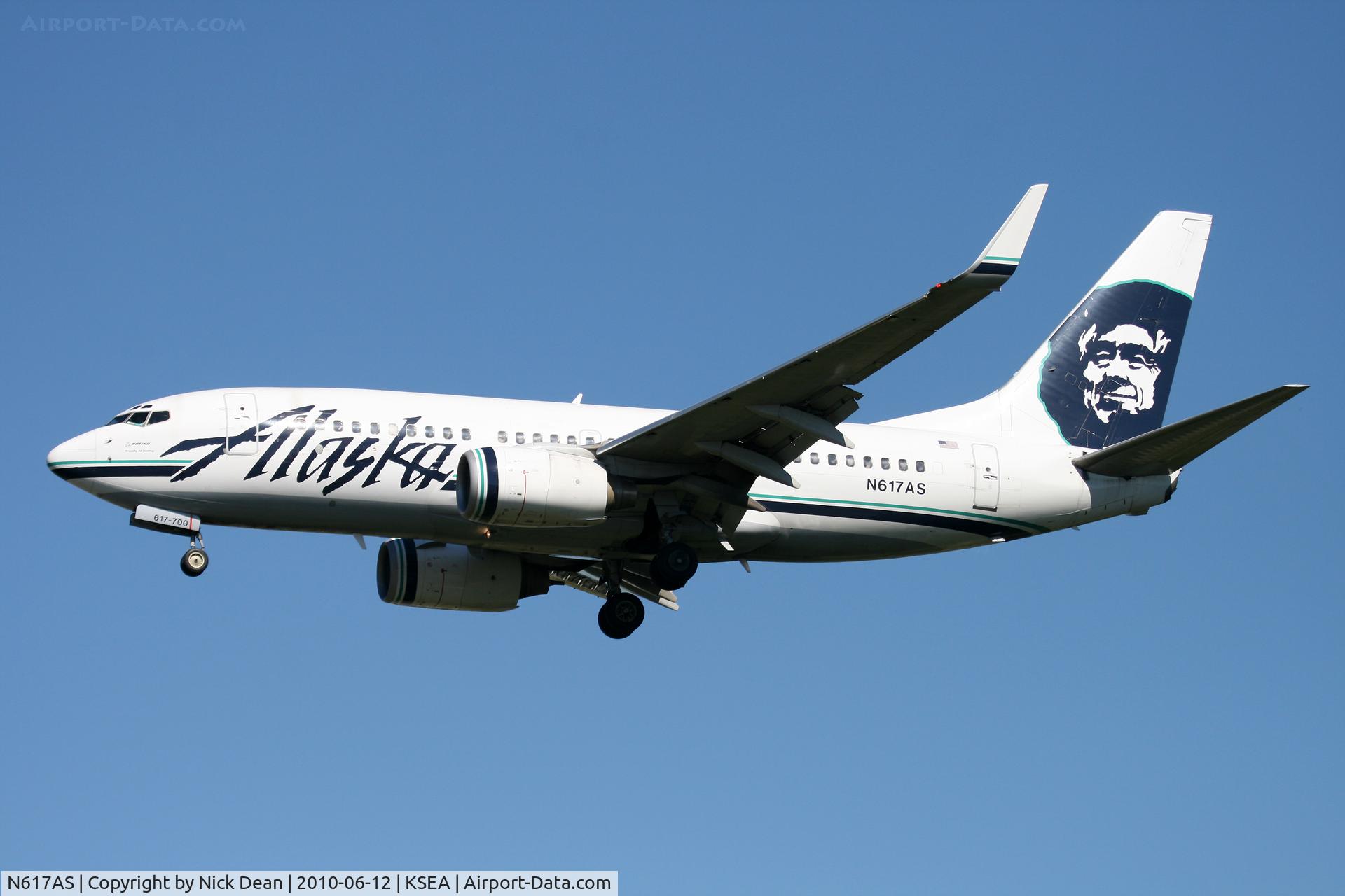 N617AS, 2000 Boeing 737-790 C/N 30542, KSEA