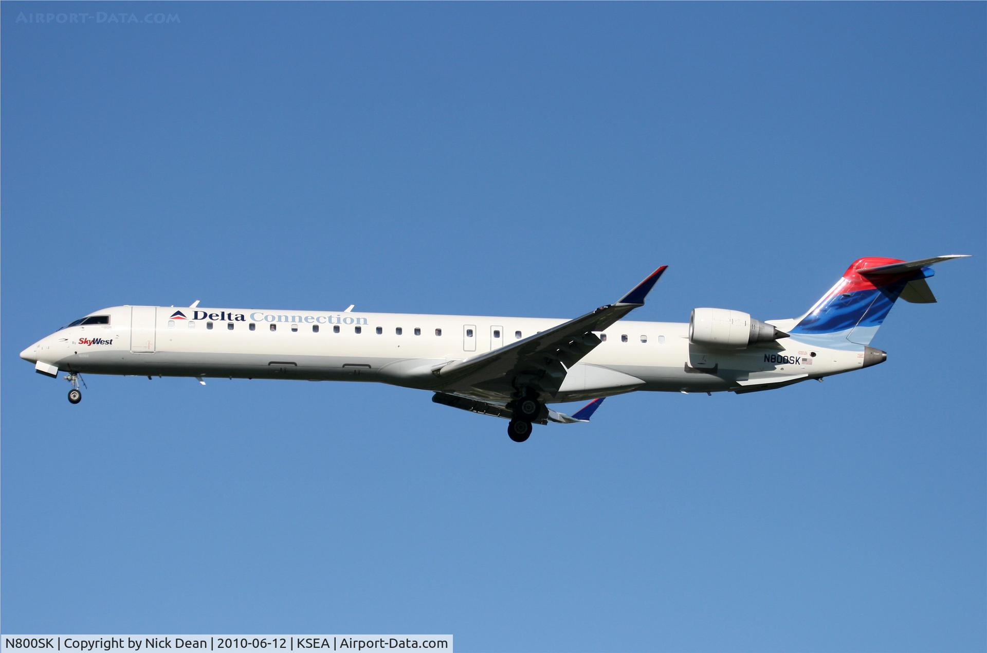 N800SK, 2006 Bombardier CRJ-900ER (CL-600-2D24) C/N 15060, KSEA