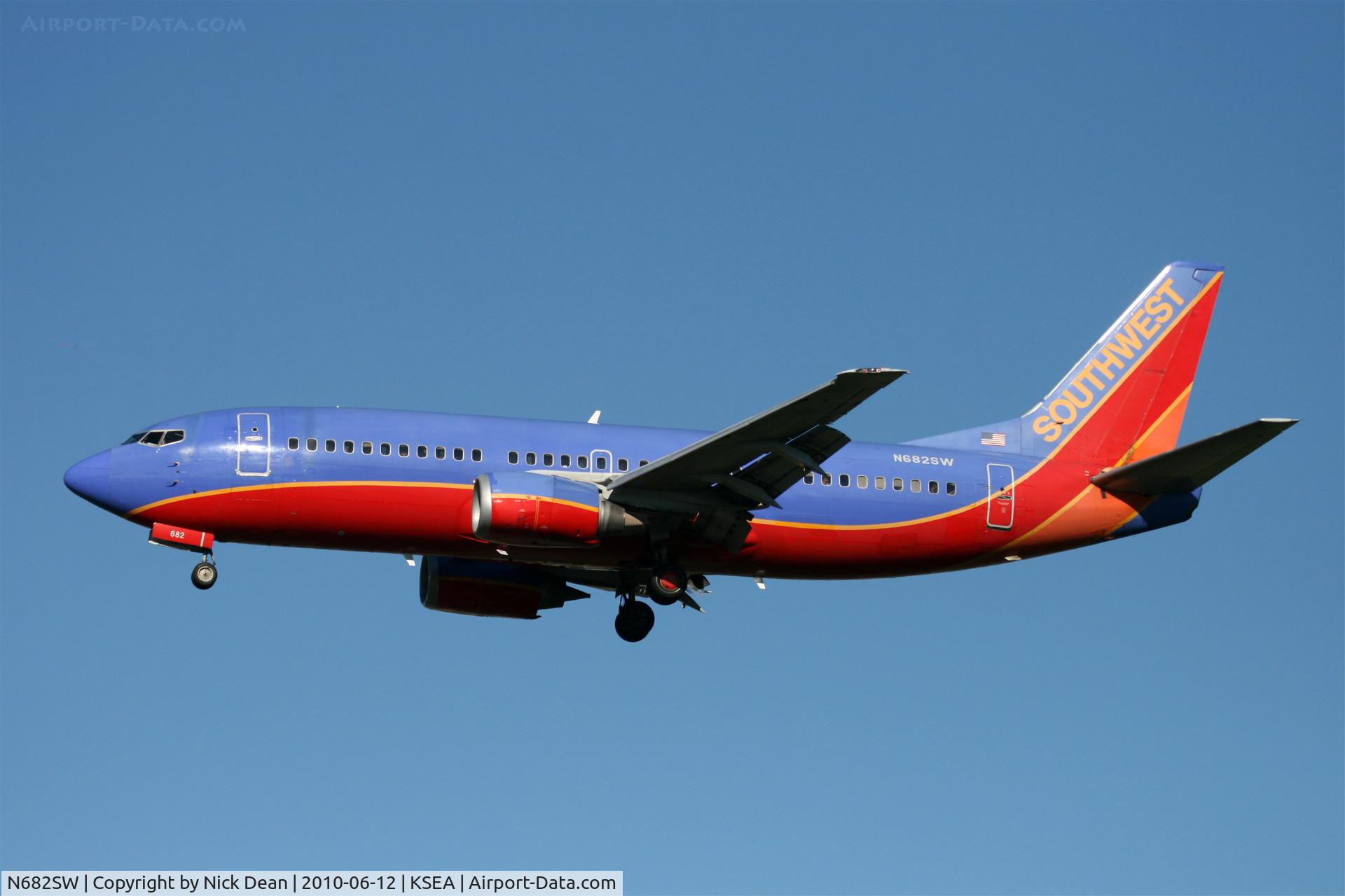 N682SW, 1986 Boeing 737-3Y0 C/N 23496, KSEA