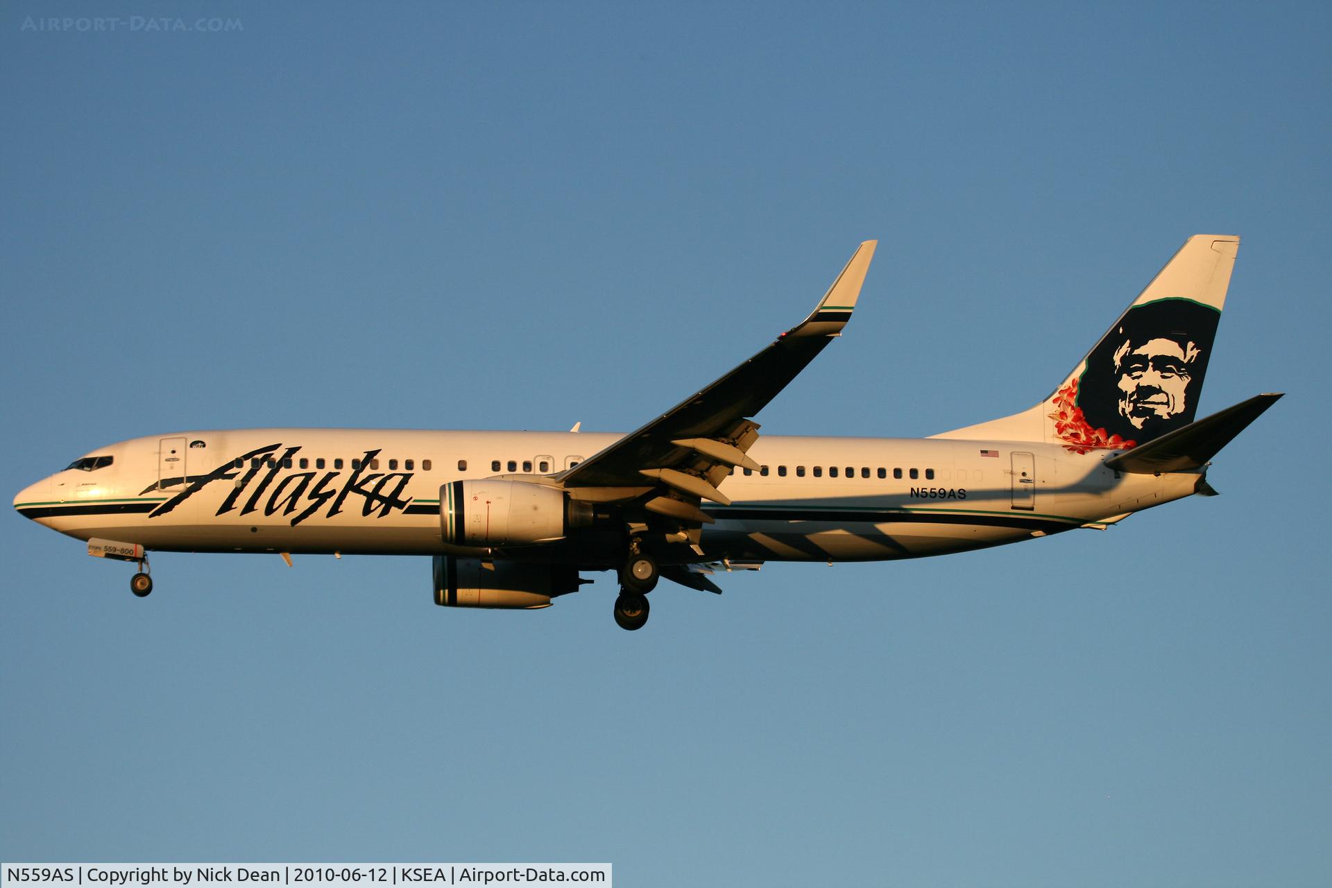 N559AS, 2006 Boeing 737-890 C/N 35178, KSEA