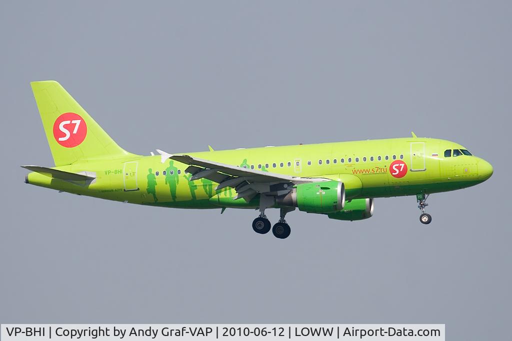 VP-BHI, 2003 Airbus A319-114 C/N 2028, S7 Airline A319