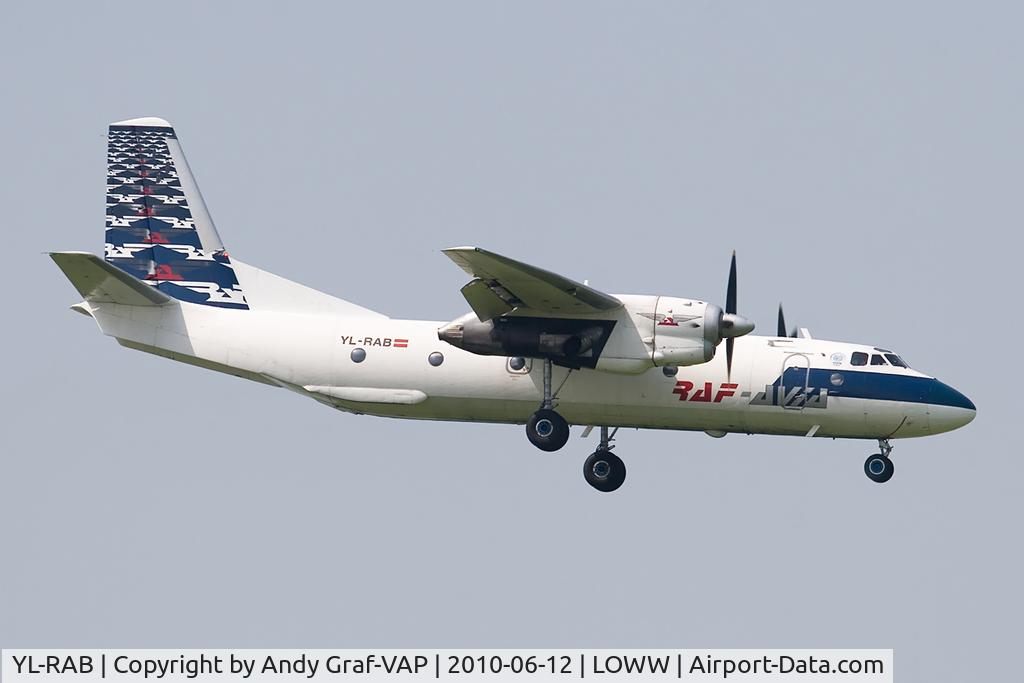 YL-RAB, 1980 Antonov An-26B C/N 7310508, RAF AVIA AN26