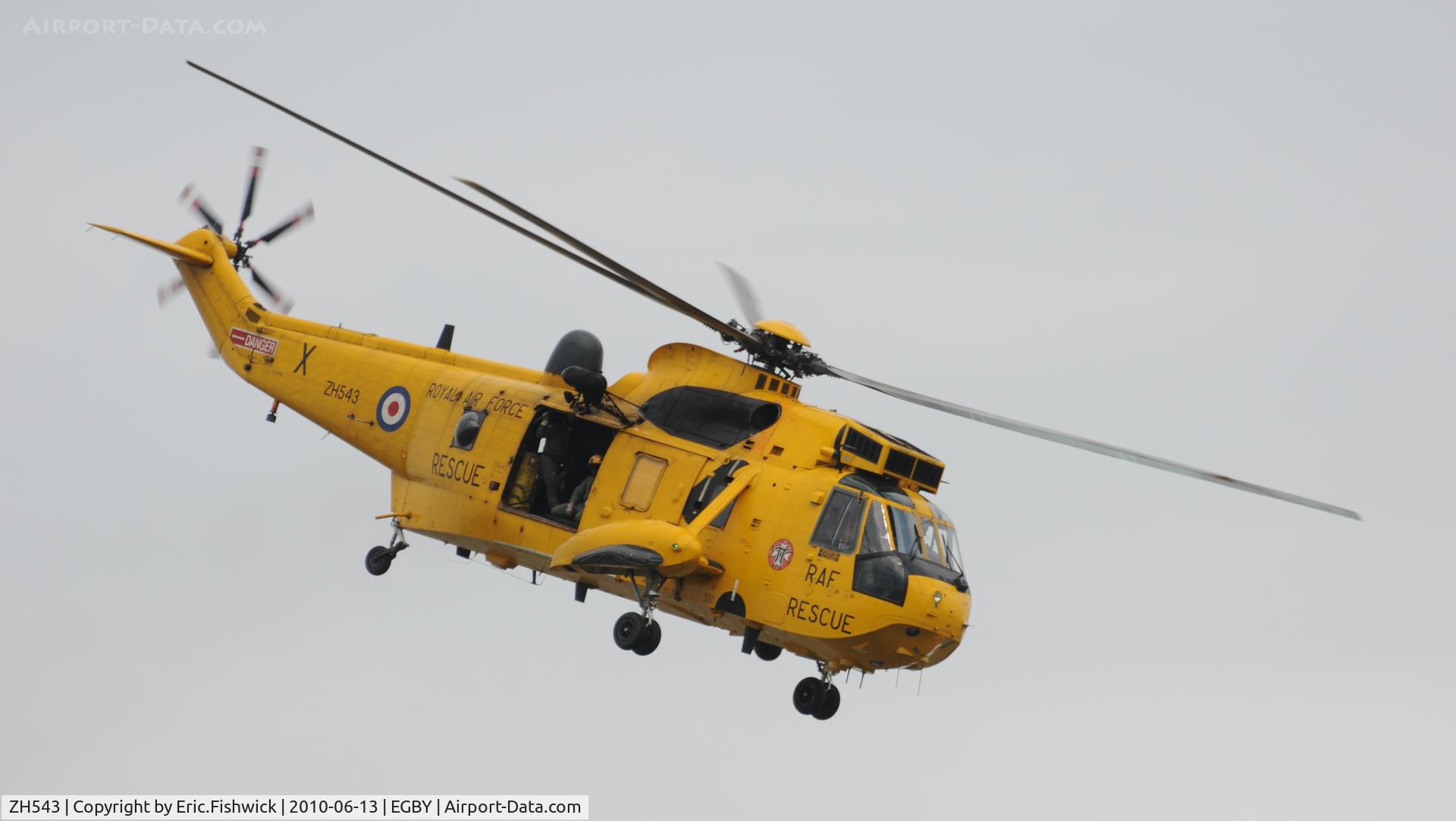 ZH543, Westland Sea King HAR.3A C/N WA1009, 3. ZH543 (22 Squadron 'B' flight) at Bentwaters Park Airshow June 2010