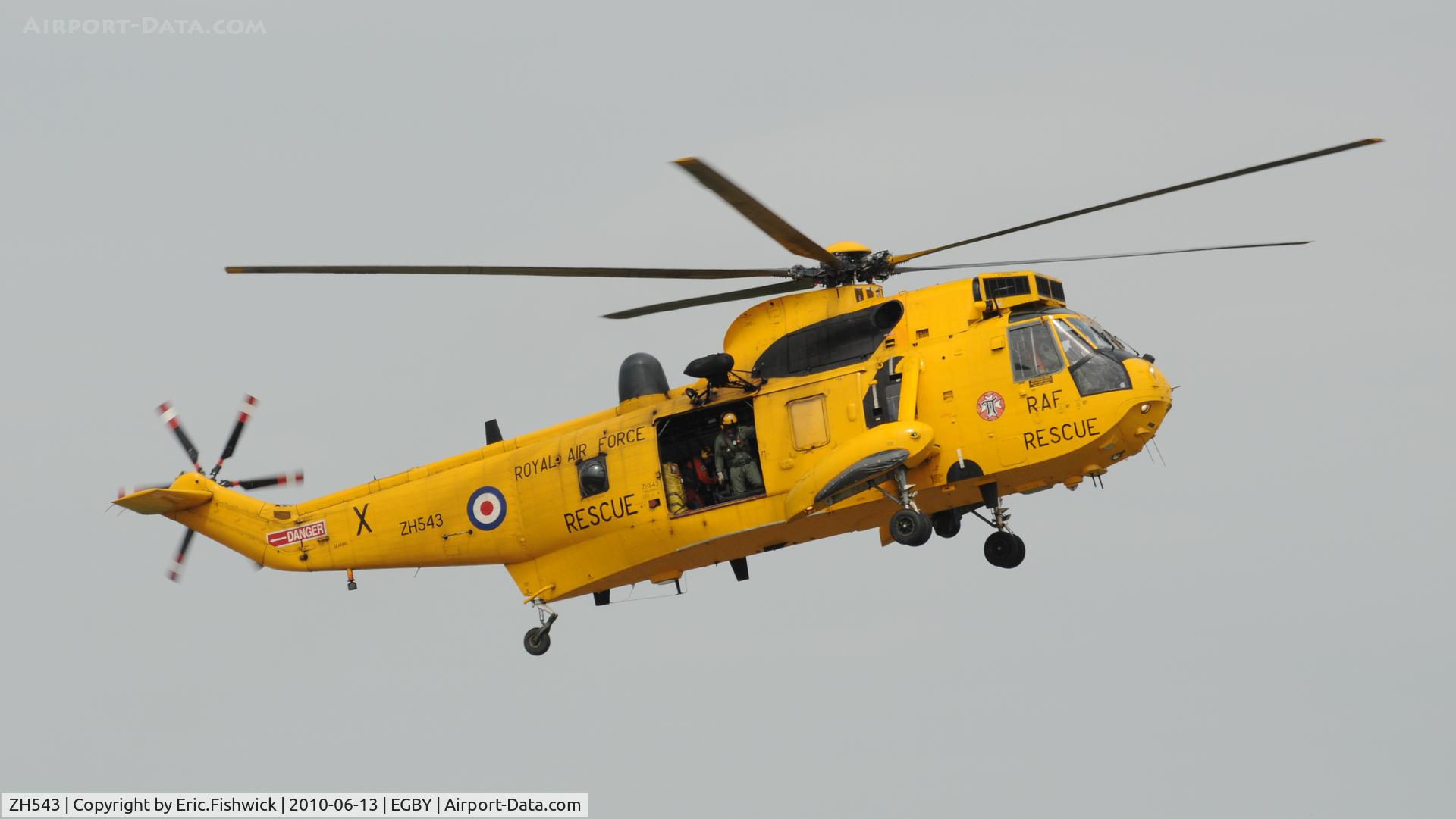 ZH543, Westland Sea King HAR.3A C/N WA1009, 2. ZH543 (22 Squadron 'B' flight) at Bentwaters Park Airshow June 2010