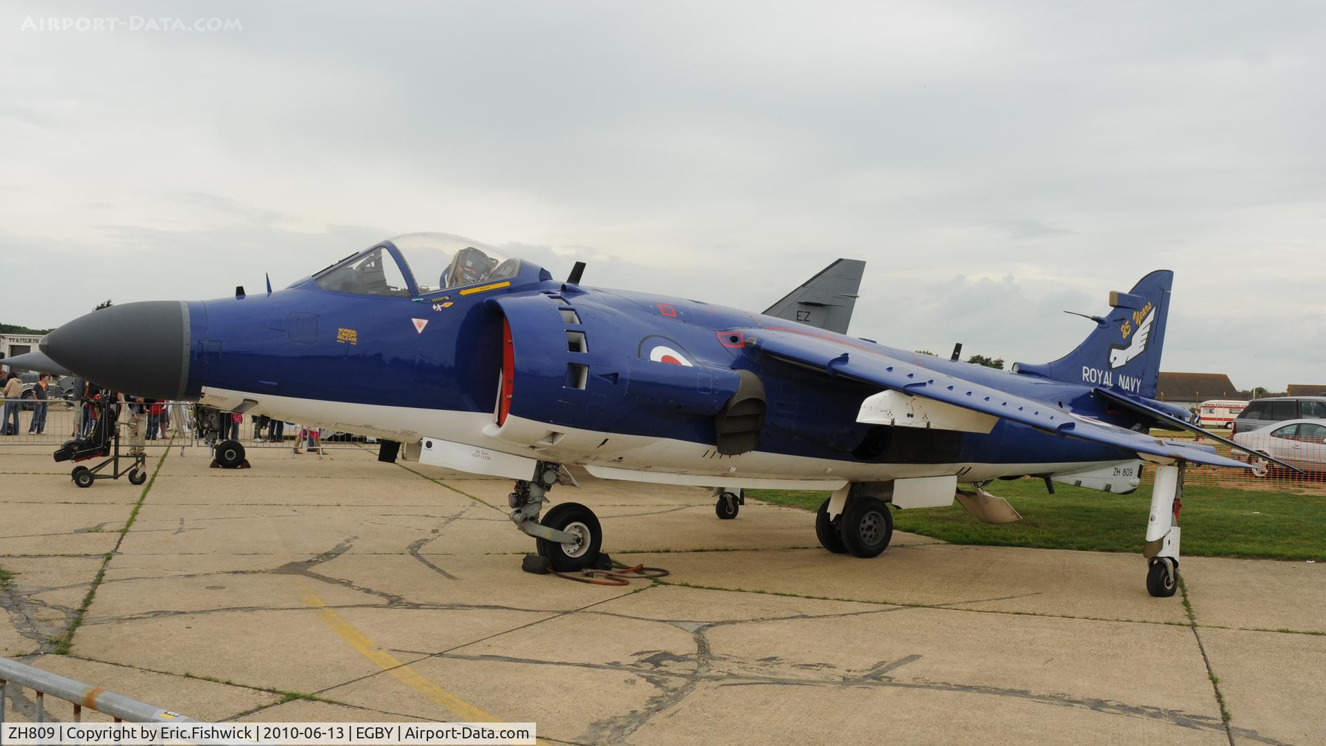 ZH809, 1998 British Aerospace Sea Harrier F/A.2 C/N NB14, 3. ZH809 at Bentwaters Park Airshow June 2010