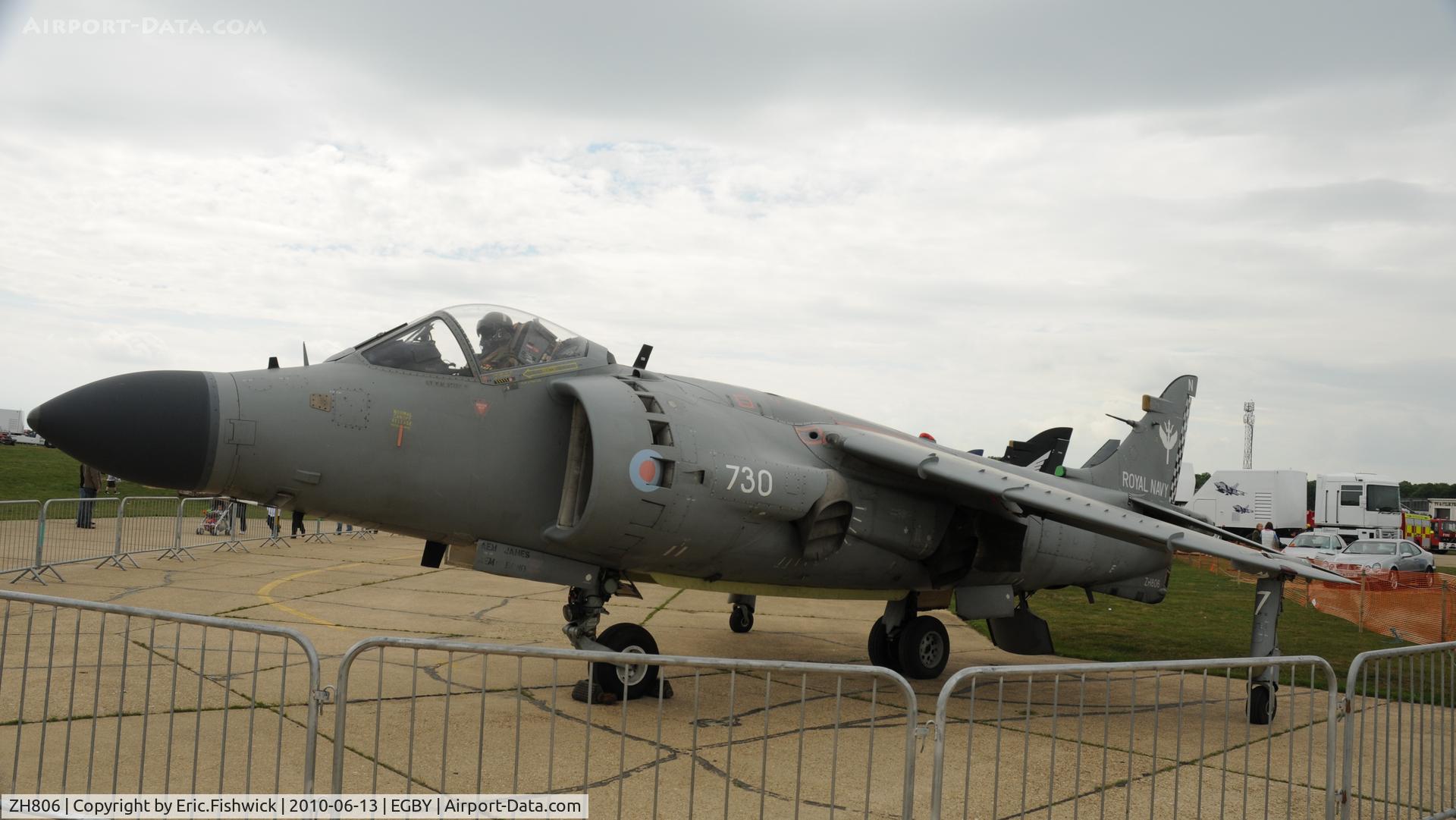 ZH806, 1997 British Aerospace Sea Harrier F/A.2 C/N NB11, ZH806 at Bentwaters Park Airshow June 2010 - complete with 