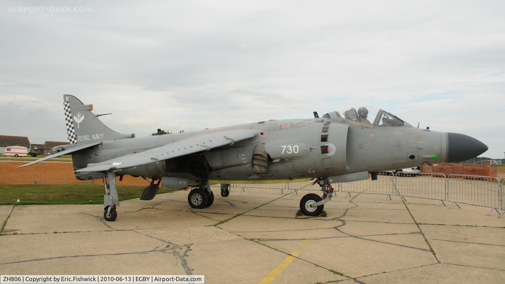 ZH806, 1997 British Aerospace Sea Harrier F/A.2 C/N NB11, ZH806 at Bentwaters Park Airshow June 2010