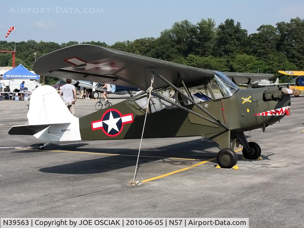 N39563, 1944 Aeronca 65-TAC C/N F5664TA, at New Garden