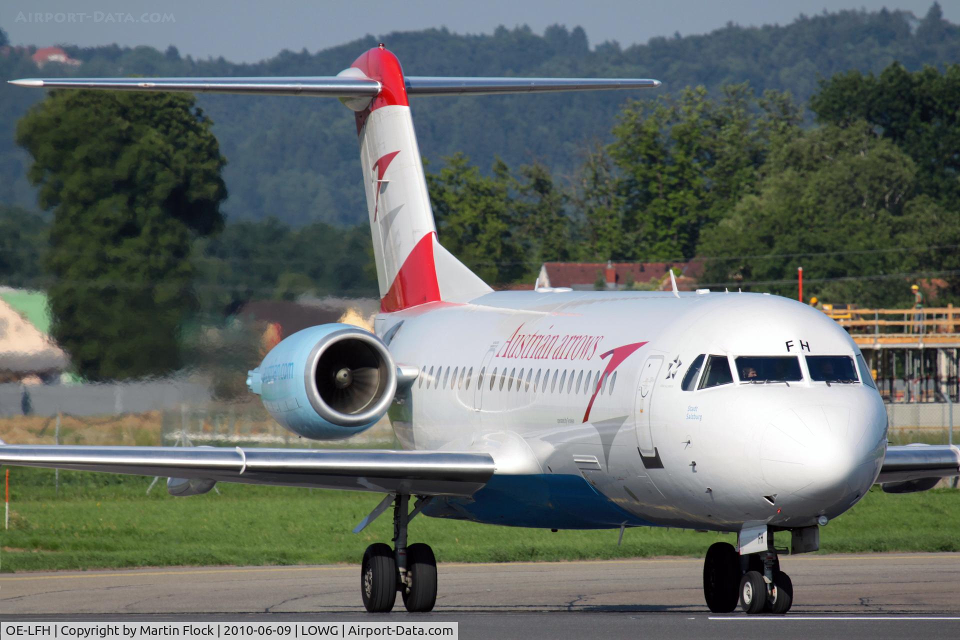 OE-LFH, 1995 Fokker 70 (F-28-0070) C/N 11554, .