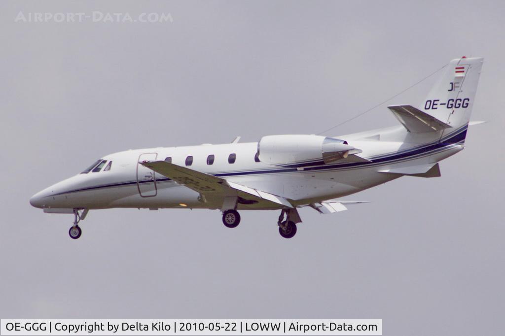 OE-GGG, 2009 Cessna 560XL Citation XLS+ C/N 560-6013, JetFly Airline GmbH, Hoersching