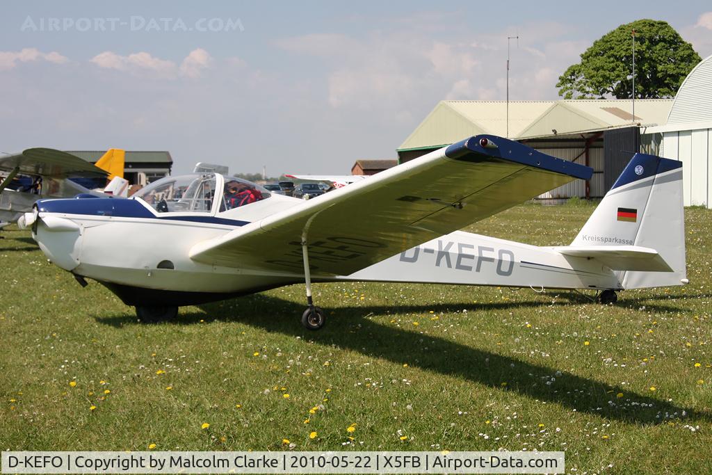 D-KEFO, Scheibe SF-25C Falke C/N Not found D-KEFO, Scheibe SF-25C Falke at Fishburn Airfield, UK in 2010.