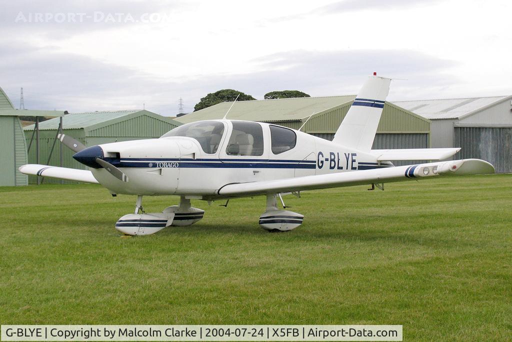 G-BLYE, 1985 Socata TB-10 Tobago C/N 521, Socata TB-10 Tobago at Fishburn Airfield, UK in 2004.