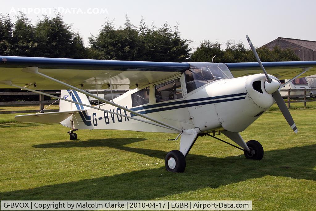 G-BVOX, Taylorcraft F-22 C/N 2208, Taylorcraft F-22 at Breighton Airfield in 2010.