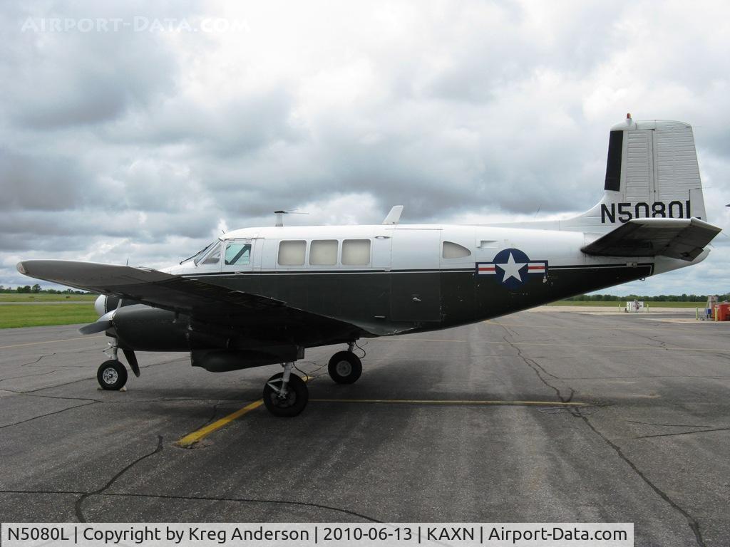 N5080L, 1962 Beech 65 C/N LF-59, Another shot of N5080L, a 1962 Beech 65 Queen Air