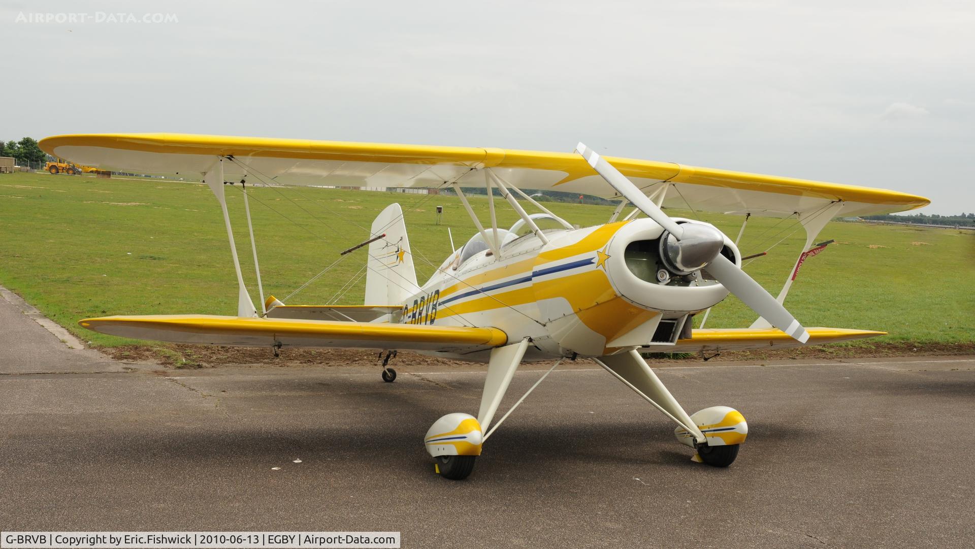 G-BRVB, 1985 Stolp SA-300 Starduster Too C/N 409, G-BRVB at Bentwaters Park Airshow June 2010