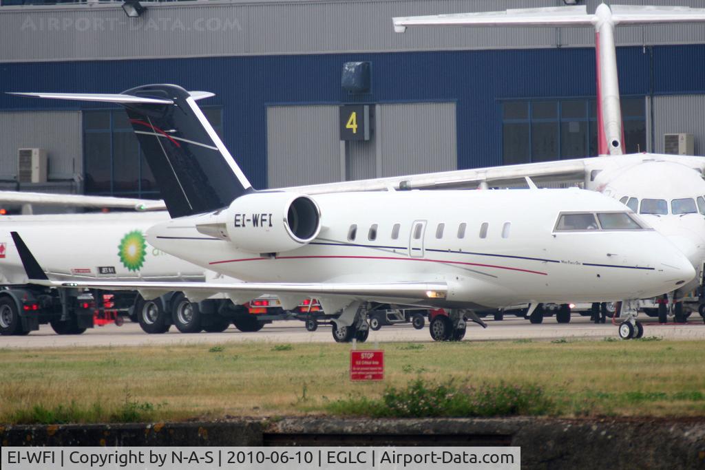 EI-WFI, 2009 Canadair Challenger 605 (CL-600-2B16) C/N 5812, Nice CL605 arriving