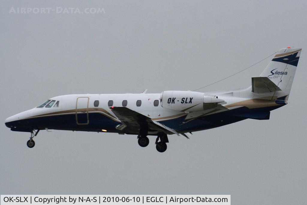 OK-SLX, 2002 Cessna 560XL Citation Excel C/N 560-5243, Arriving