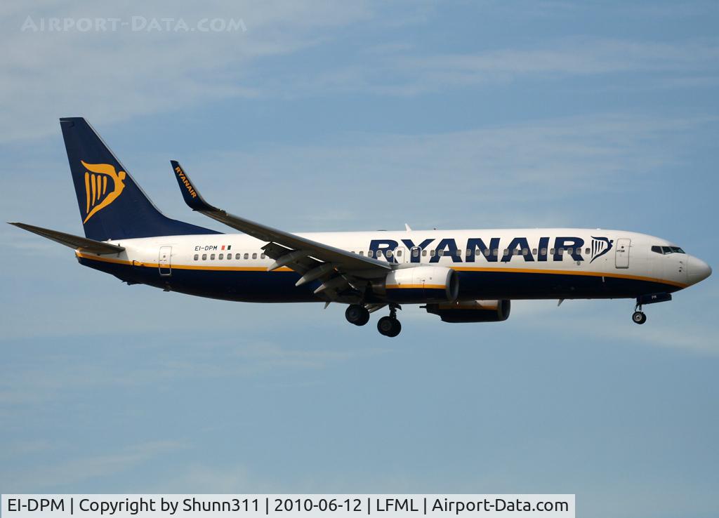 EI-DPM, 2007 Boeing 737-8AS C/N 33640, Landing rwy 31R