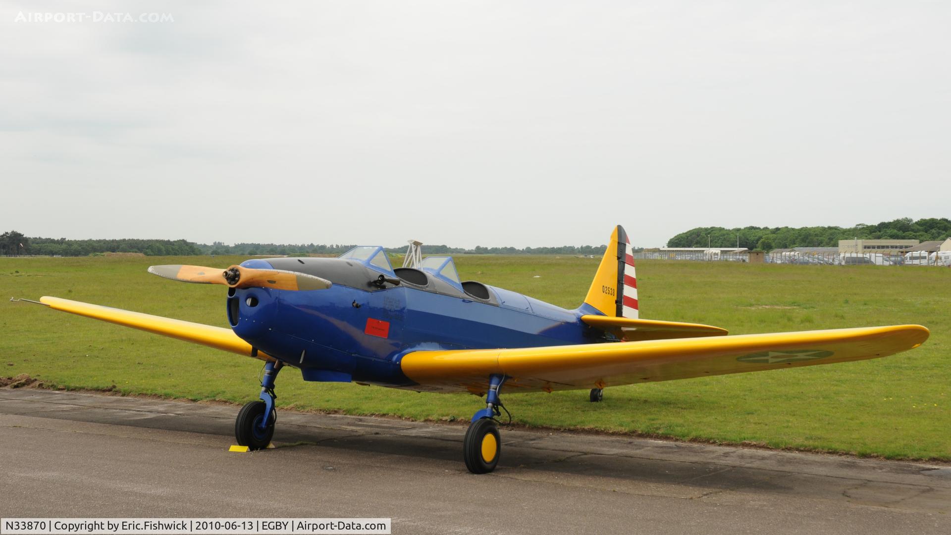 N33870, 1940 Fairchild M-62A C/N T-40-237, 3. 02538 at Bentwaters Park Airshow June 2010