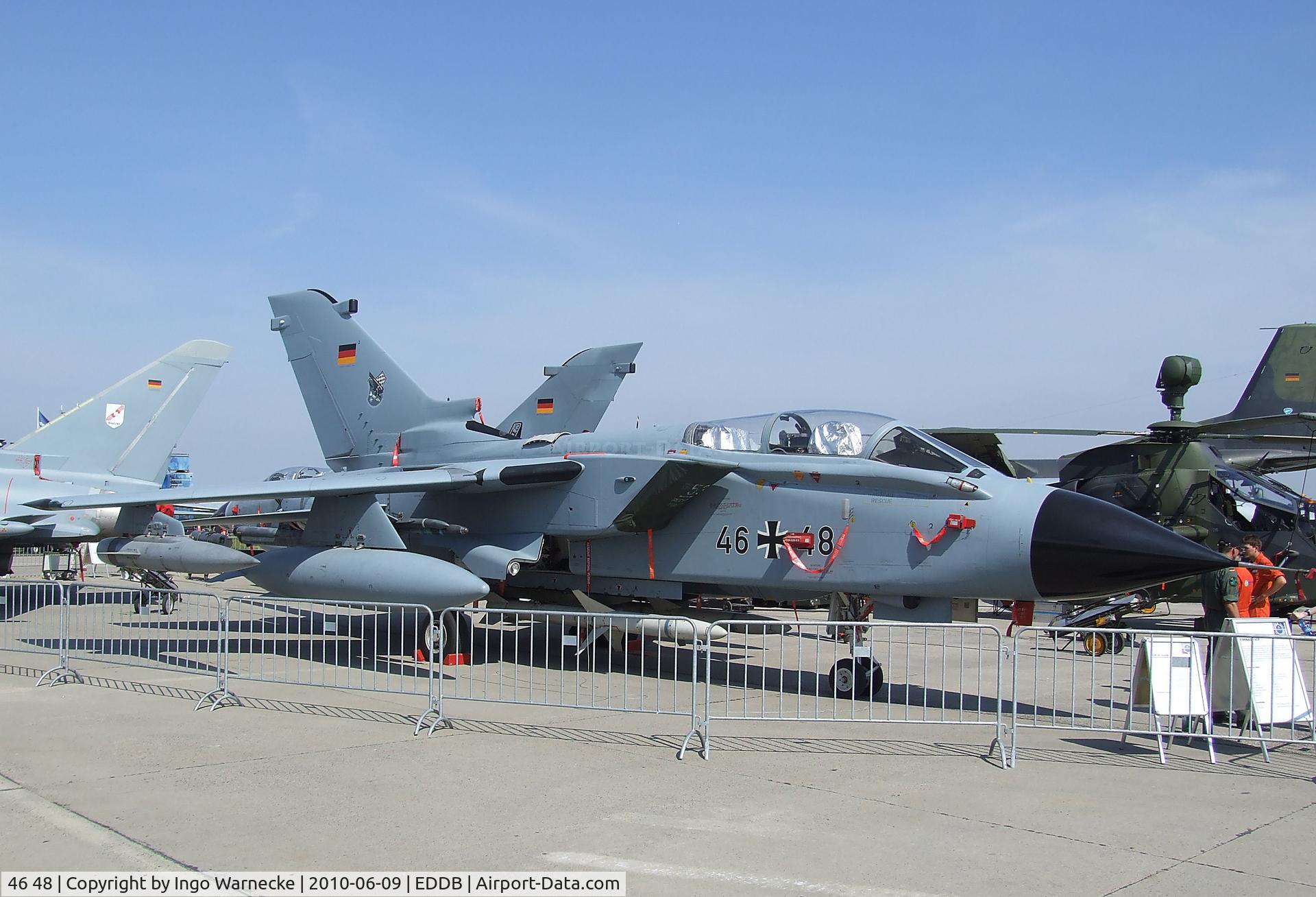 46 48, Panavia Tornado ECR C/N 881/GS281/4348, Panavia Tornado ECR of the German air force at ILA 2010, Berlin