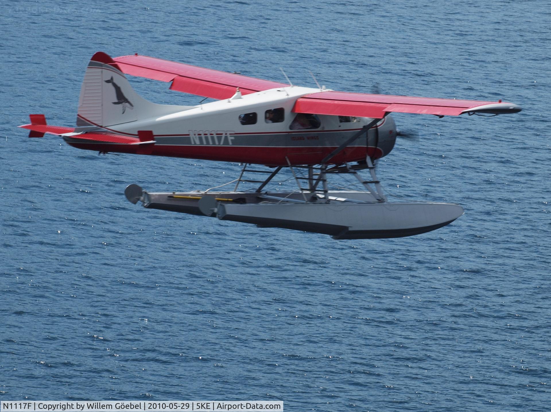 N1117F, 1958 De Havilland Canada DHC-2 Beaver Mk.1 C/N 1369, The picture is taken from the MV Statendam
