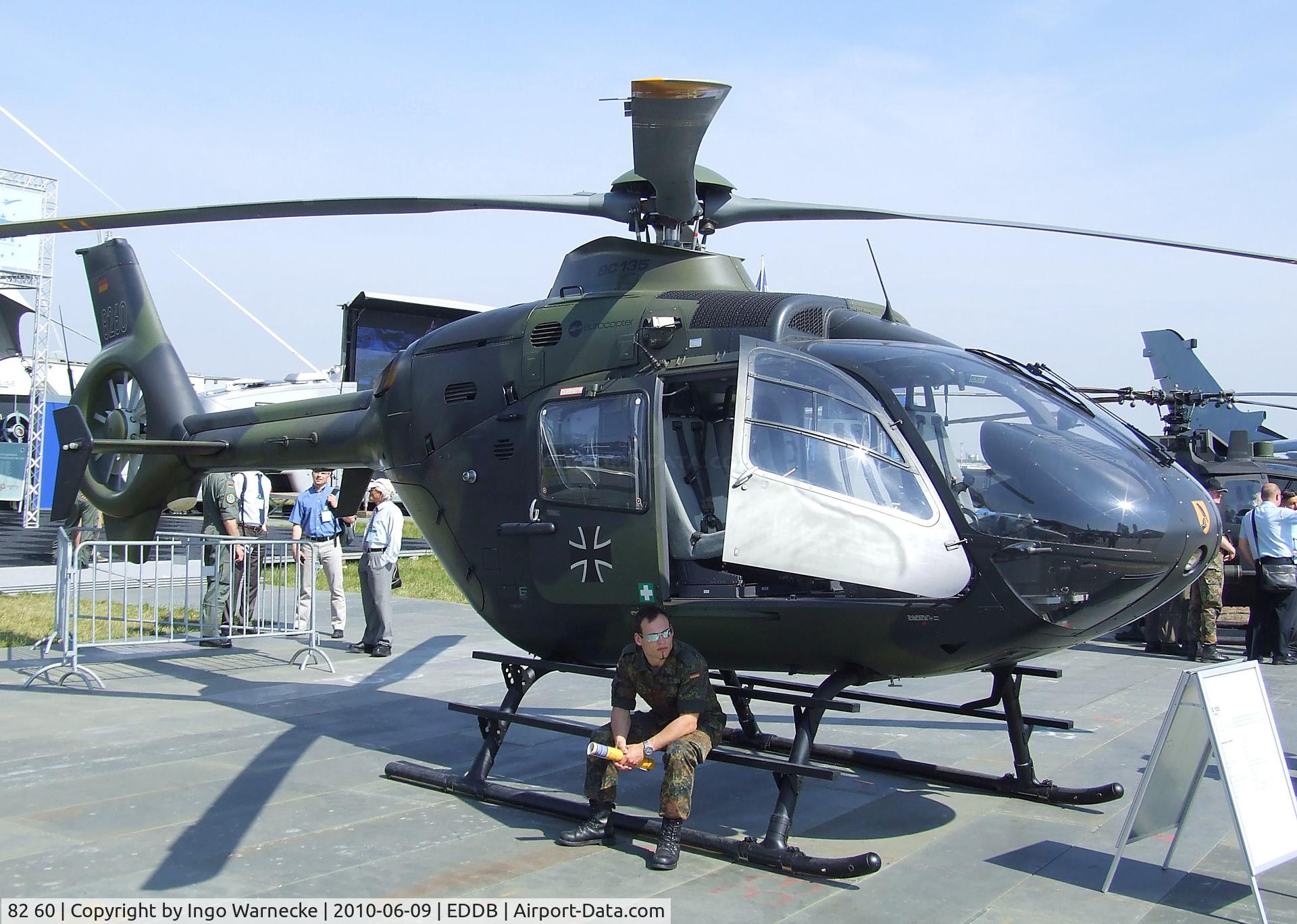 82 60, Eurocopter EC-135T-1 C/N 0111, Eurocopter EC135T-1 of the German army aviation at ILA 2010, Berlin