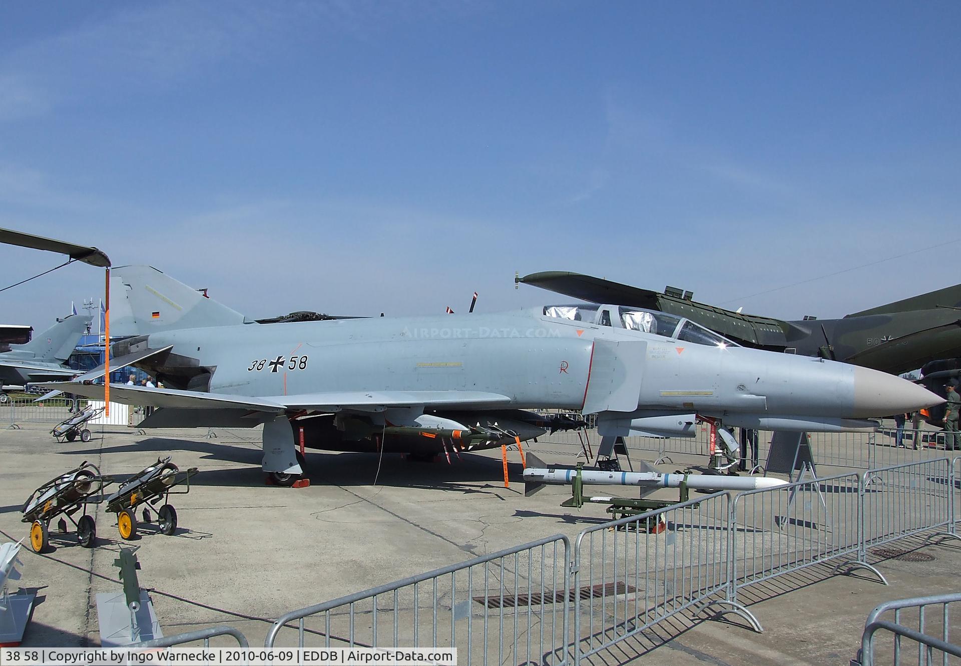 38 58, 1972 McDonnell Douglas F-4F Phantom II C/N 4769, McDonnell Douglas F-4F Phantom II of the German air force at ILA 2010, Berlin