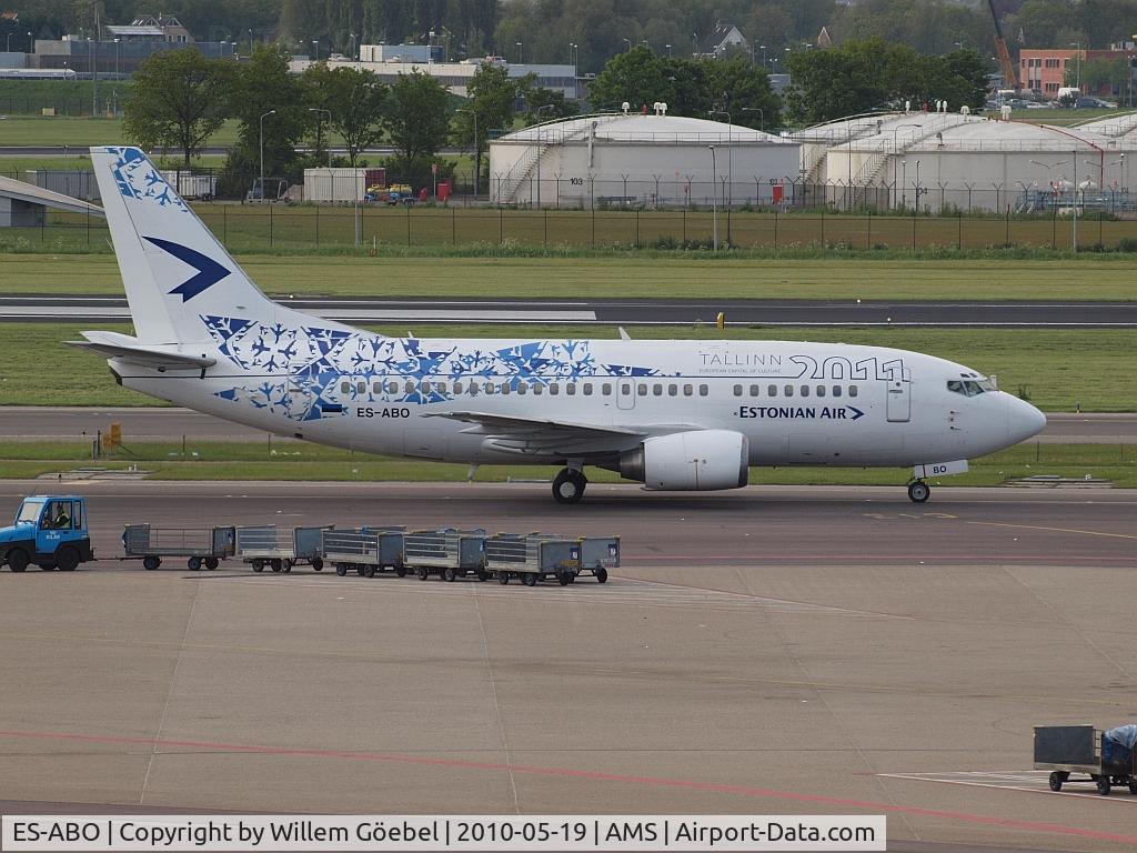 ES-ABO, 1991 Boeing 737-505 C/N 24646, New colour Estonian Air. Aircraft was YL-BBA from Air Baltic
